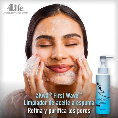 First Wave Oil-to-Foam Cleanser - Akwa - Transfer Factor Store