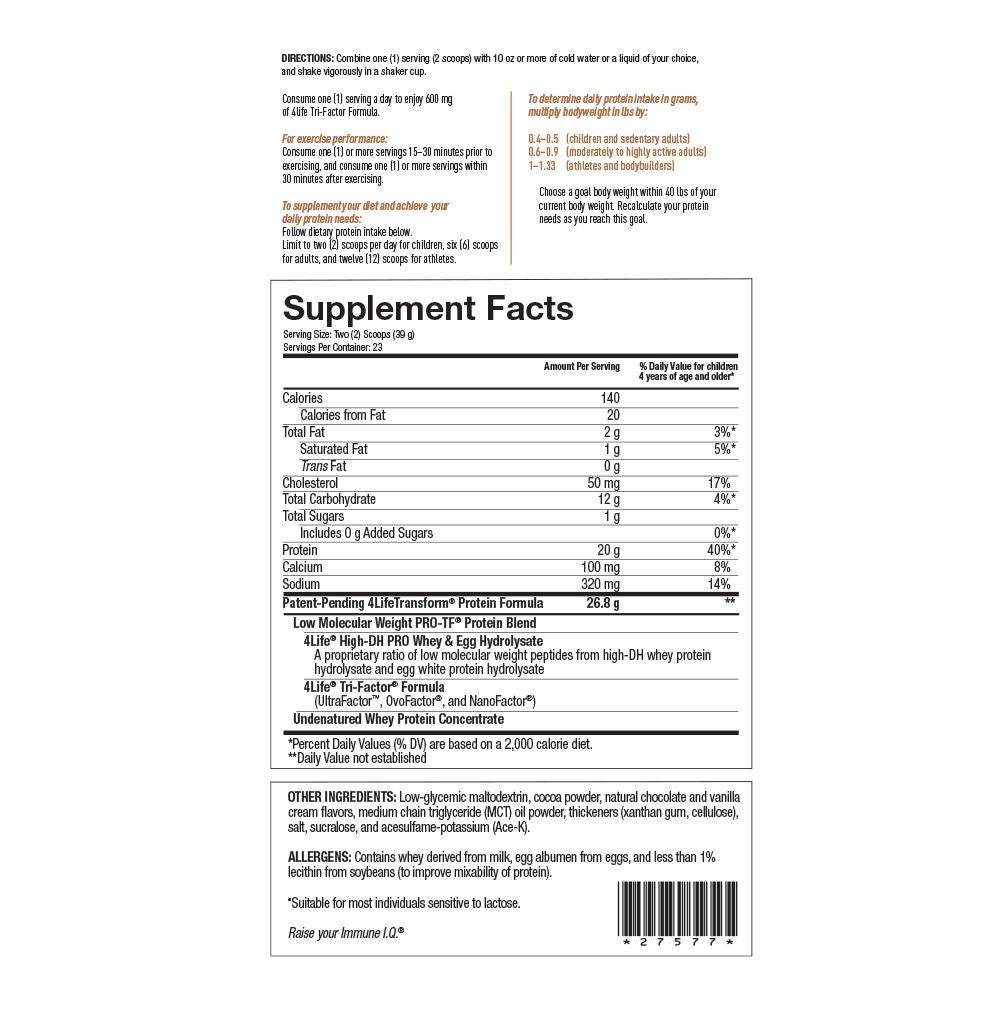 Pro-TF® Chocolate - Transfer Factor Store