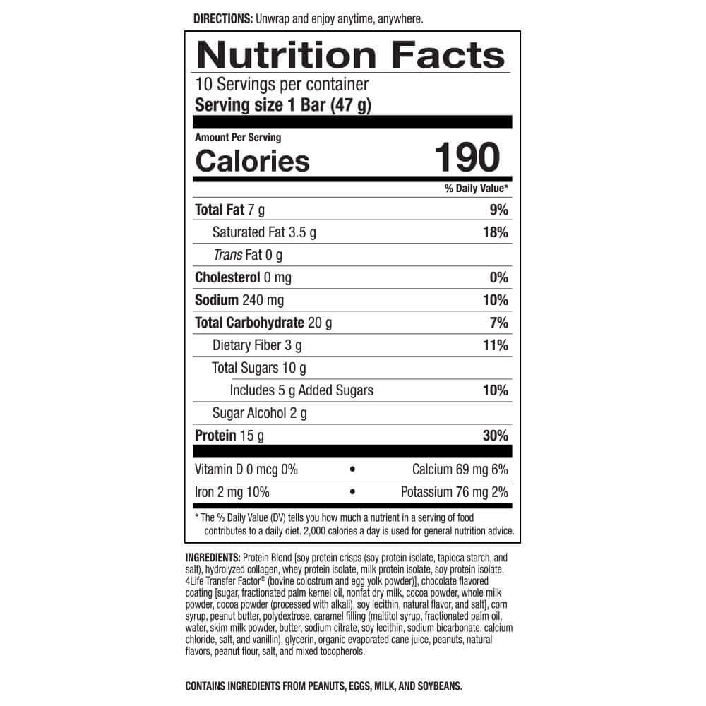 Protein Bar - Transfer Factor Store